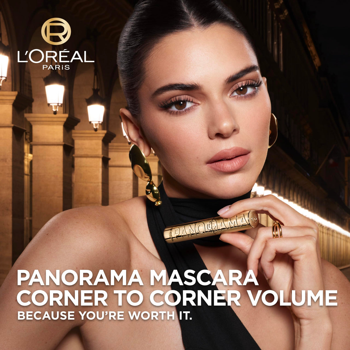 Brosse multi-niveaux du mascara Voluminous Panorama de L'Oreal Paris