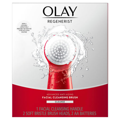 Brosse nettoyante Olay Regenerist vue de face avec tête de brosse