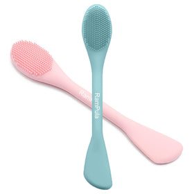 Brosse nettoyante visage RamPula en silicone, vue de face