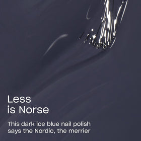 Brosse pro-large du vernis OPI Less is Norse
