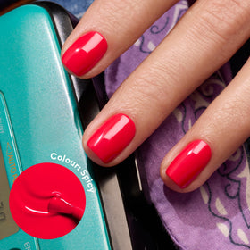 Brosse professionnelle du vernis Manucurist Spicy Pop Red