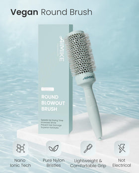 Brosse ronde AIMIKE avec sectionneur intégré