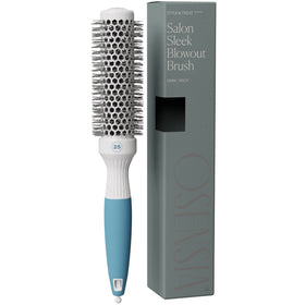 Brosse ronde céramique Osensia vue avant avec poils brillants