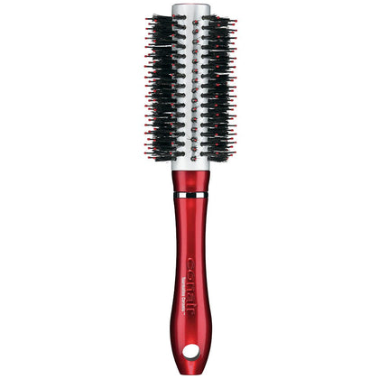 Brosse Ronde Tourmaline Medium Conair vue avant avec poils en nylon