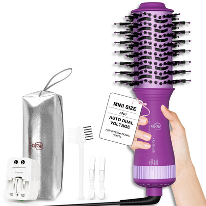 Brosse sèche-cheveux Hair trends vue avant avec technologie nano titane