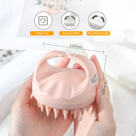 Brosse Sndyi et élastique à cheveux en satin, présentation