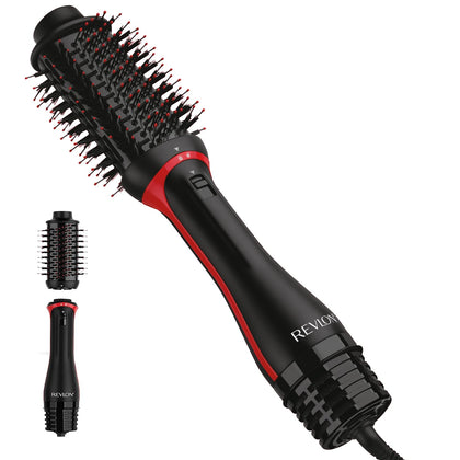 Brosse soufflante REVLON Volume Plus 2.0 vue avant avec poils en nylon