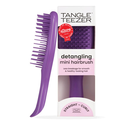 Brosse TANGLE TEEZER Mini Démêlante couleur violet frais vue avant