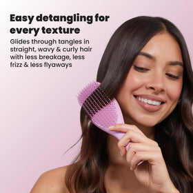 Brosse TANGLE TEEZER Rosebud et soins capillaires