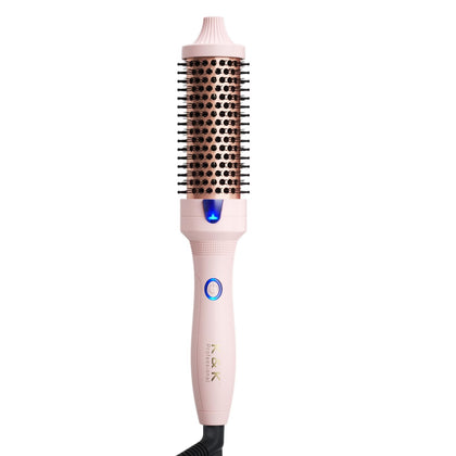 Brosse thermique K&K 1,5 pouce vue de face avec tube en céramique