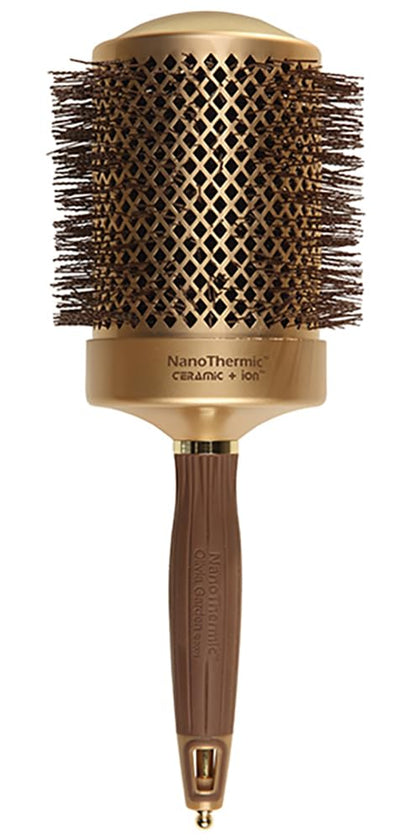 Brosse thermique Olivia Garden NanoThermic 3 1/4" vue avant