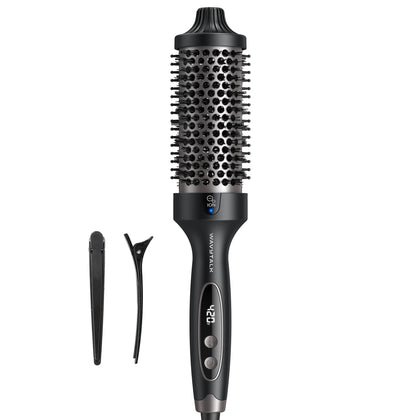 Brosse thermique Wavytalk 1,77″ vue de face avec écran LED