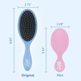 Brosse Wet Brush Démêlante Originale Sky dans un environnement de salle de bain