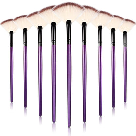 Brosses à masque facial Maitys, 9 pièces, vue de face