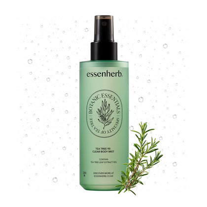 Brume corporelle ESSENHERB Tea Tree 90 vue de face