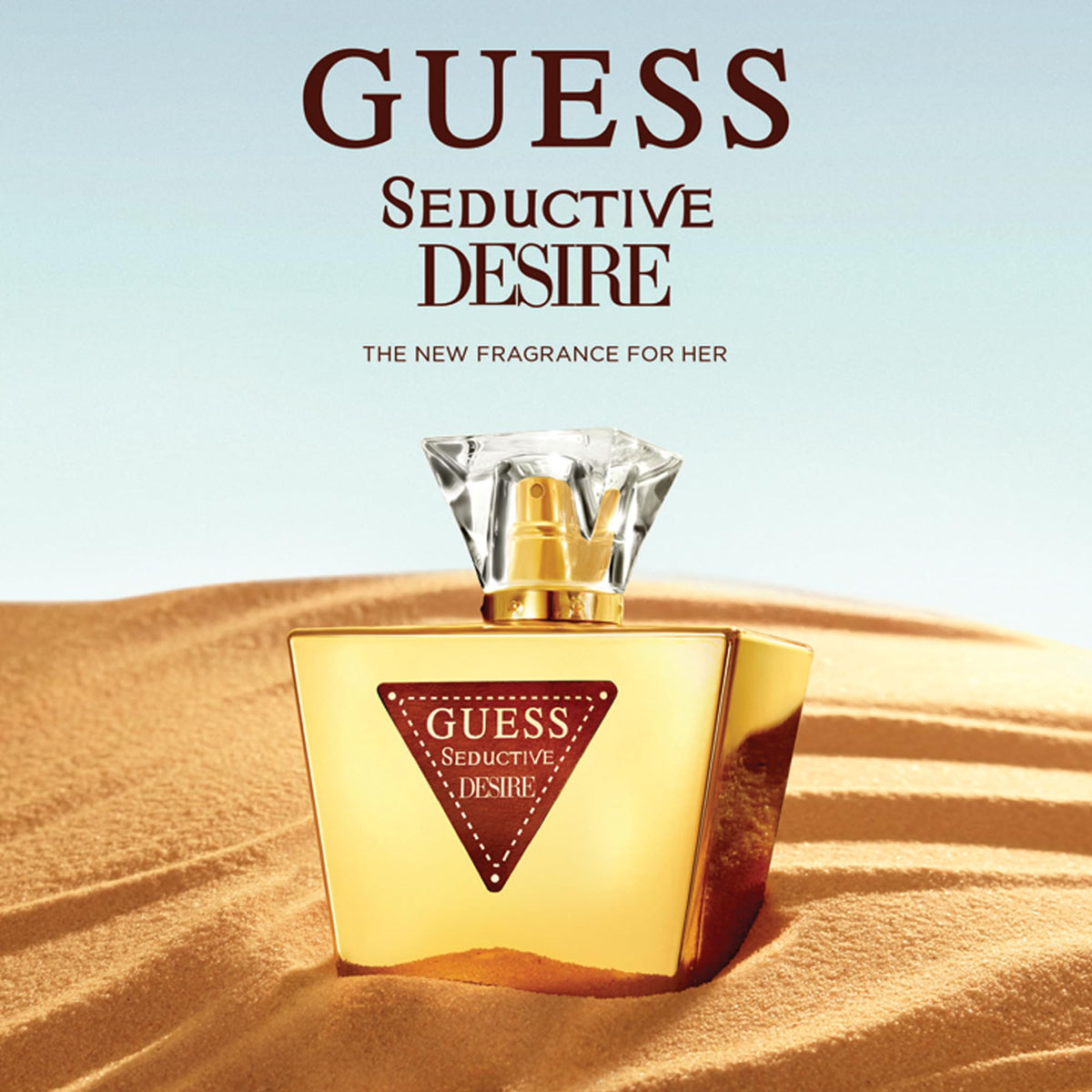 Brume corporelle GUESS Seductive Desire en scène sur une table