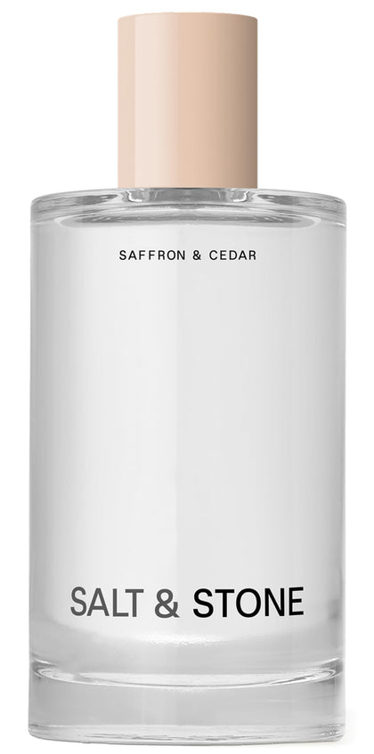 Brume corporelle Salt & Stone Saffron & Cedar 100 ml vue avant