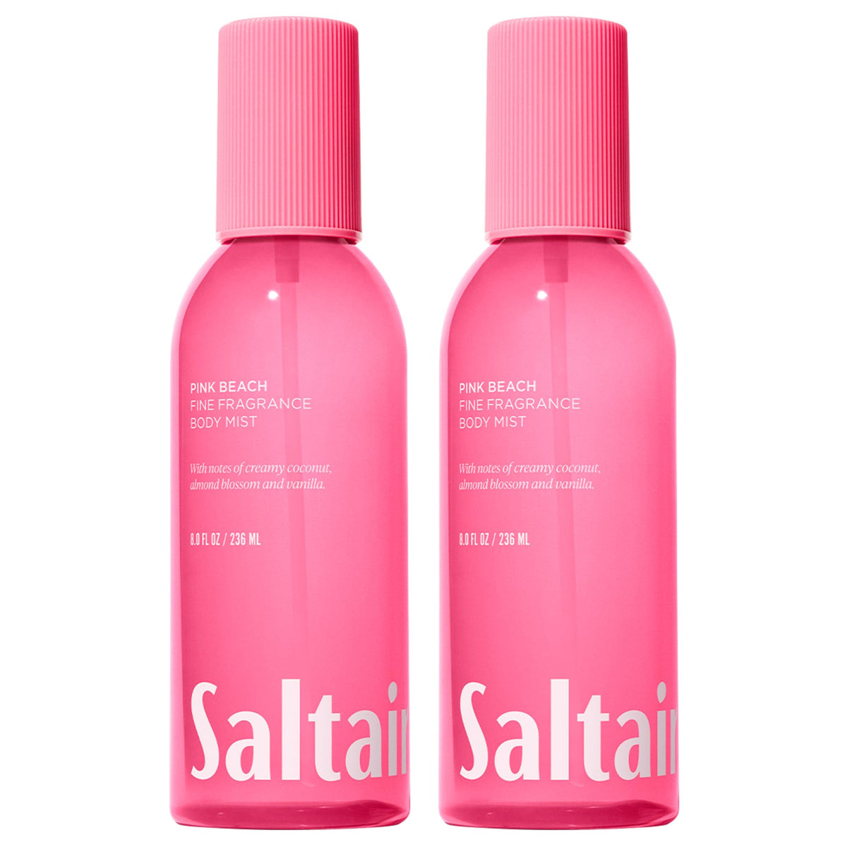 Brume corporelle Saltair Pink Beach 2 pack, vue de face