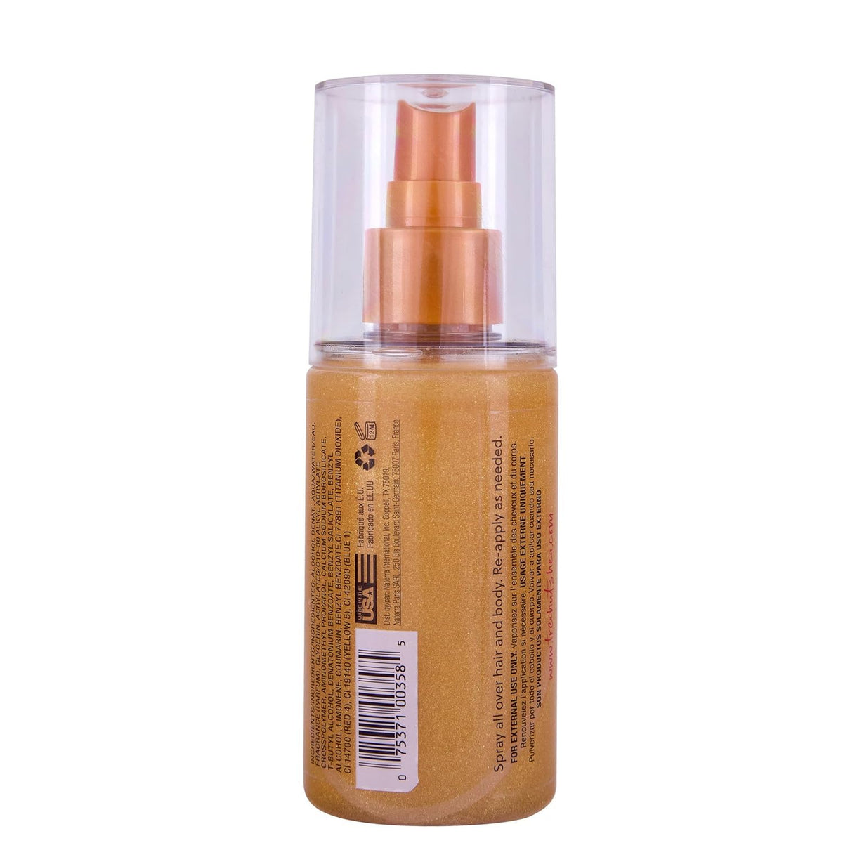 Brume corporelle Tree Hut Tropic Glow 191g en vue de côté