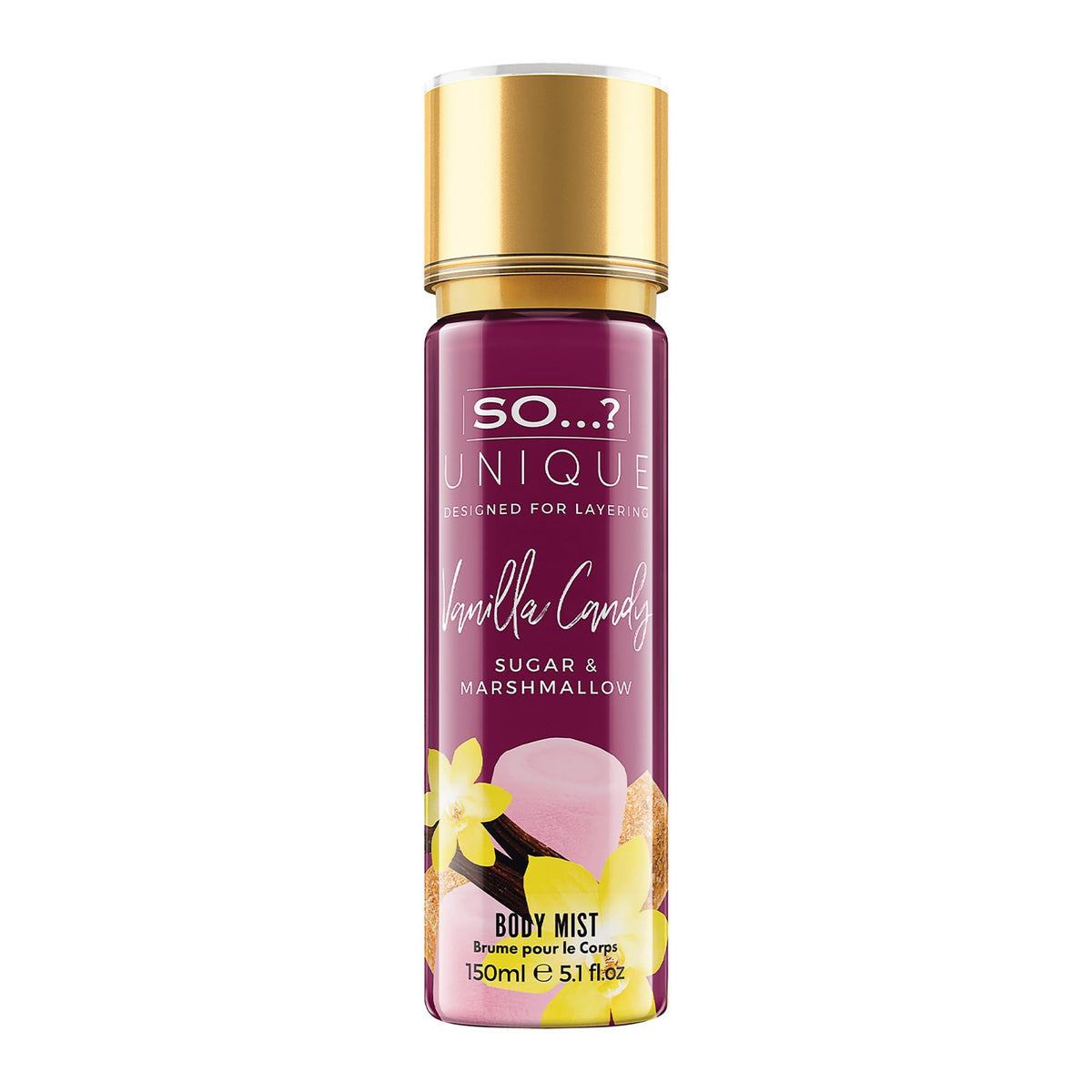 Brume corporelle Vanille Sucrée So...? 150 ml vue de face