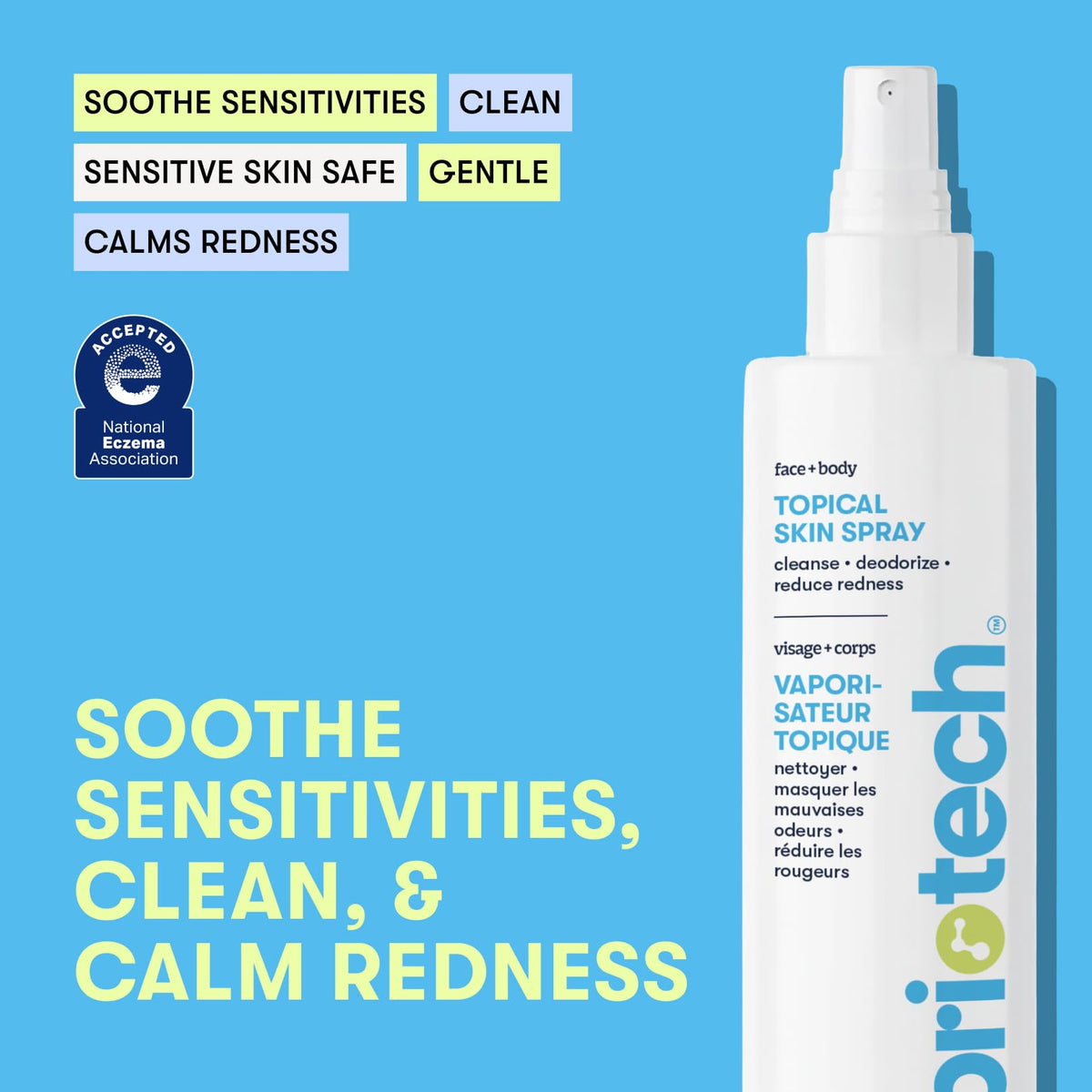 Brume d'acide hypochloreux BRIOTECH 1 Gal avec pulvérisateur