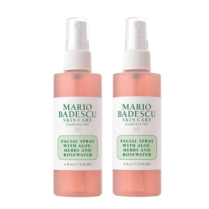 Brume hydratante Mario Badescu Aloe et Eau de Rose 4 FL OZ vue avant