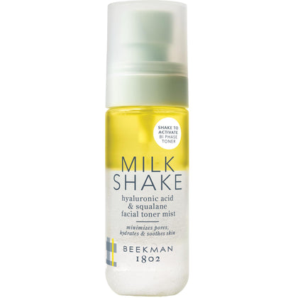 Brume Hydratante Visage Beekman 1802 2-en-1 sans parfum, flacon avant