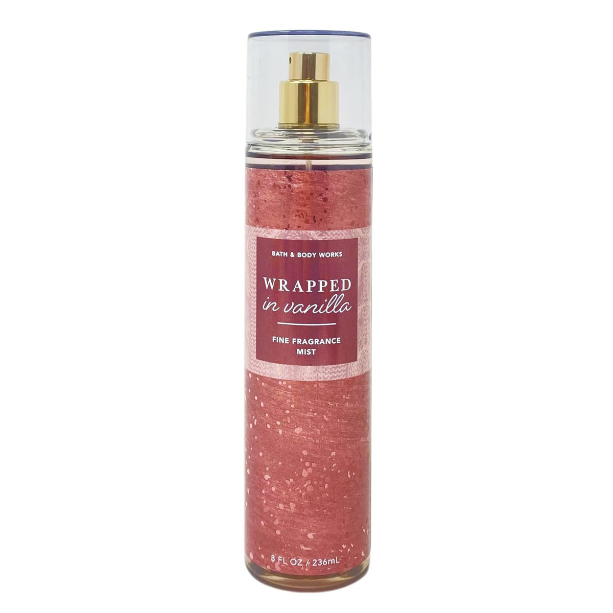 Brume parfumée Bath & Body Works 236 mL Wrapped In Vanilla vue de face