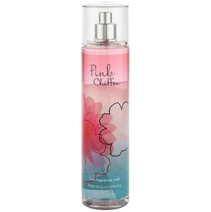 Brume parfumée Bath & Body Works Pink Chiffon bouteille ronde de 236 ml
