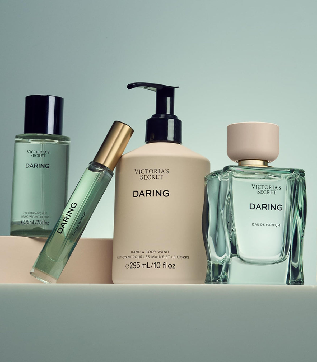 Brume parfumée Daring Victoria's Secret, étiquette et notes olfactives