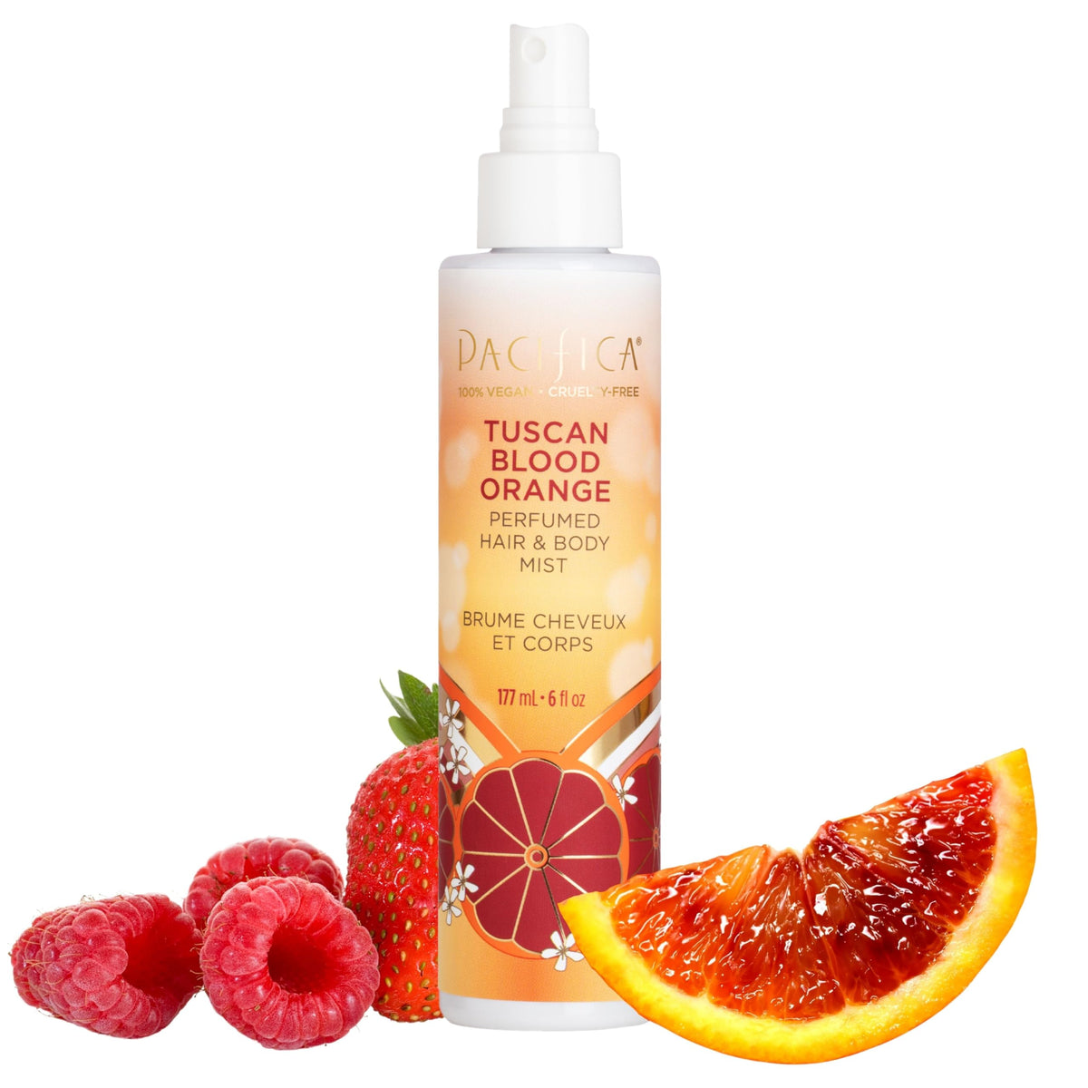Brume parfumée Pacifica Orange Sanguine 209g vue de face
