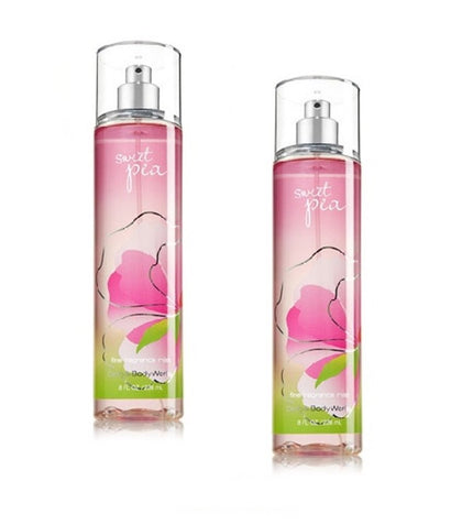 Brume parfumée Sweet Pea Bath & Body Works vue de face