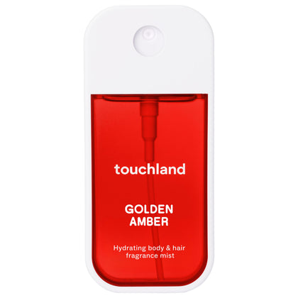 Brume parfumée Touchland Ambre Doré 59 ml vue de face