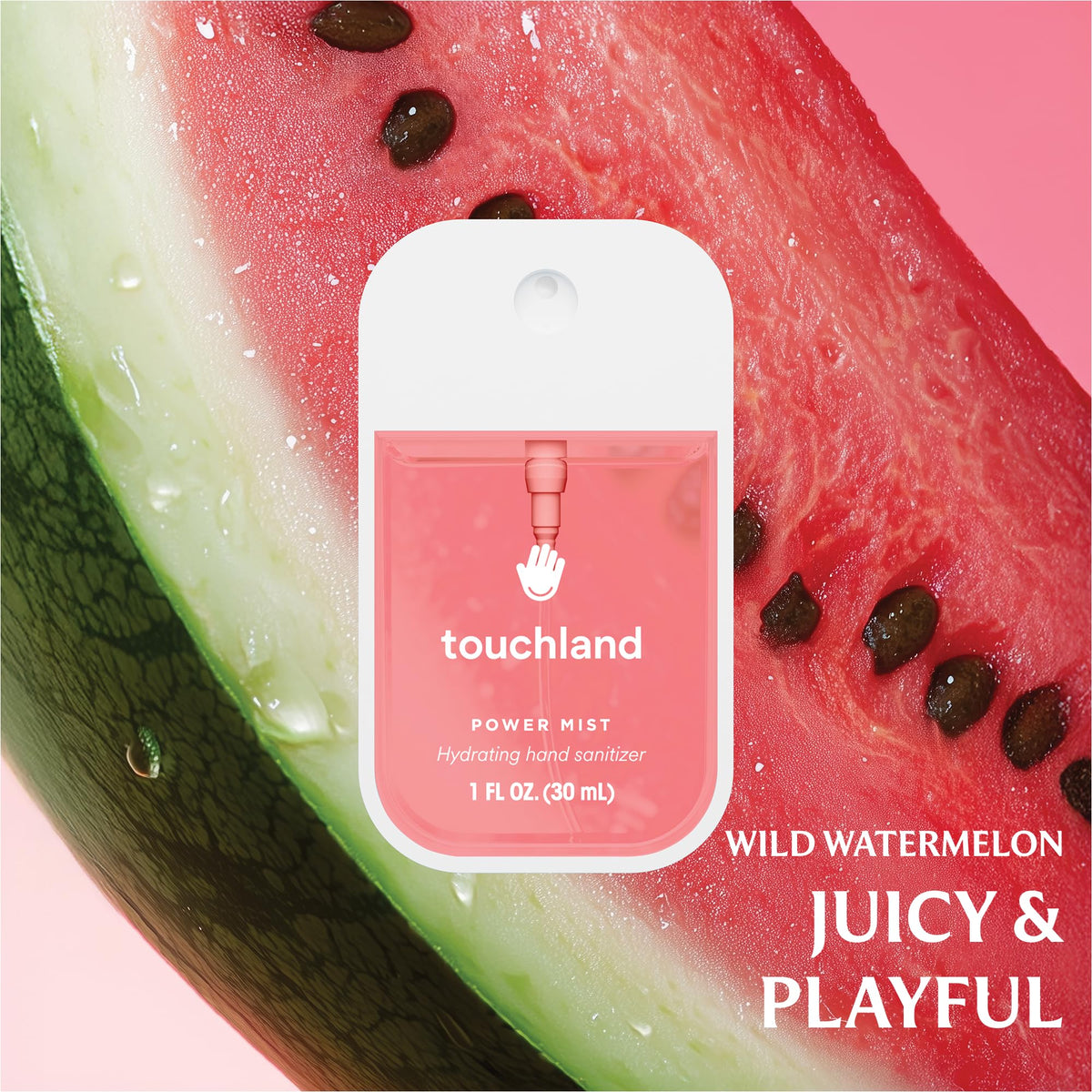 Brume parfumée Touchland pour le corps et les cheveux au parfum tropical