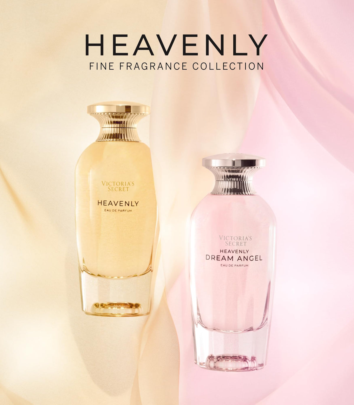 Brume parfumée Victoria's Secret Dream Angel avec des fleurs en arrière-plan