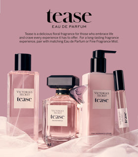 Brume parfumée Victoria's Secret Tease sur une table