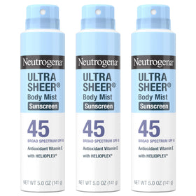 Brume Solaire Neutrogena Ultra Sheer SPF 45 vue de face
