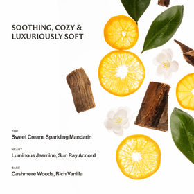 Brume Touchland Cashmere Woods en situation de voyage