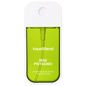 Brume Touchland Pistache Riche vue avant avec packaging