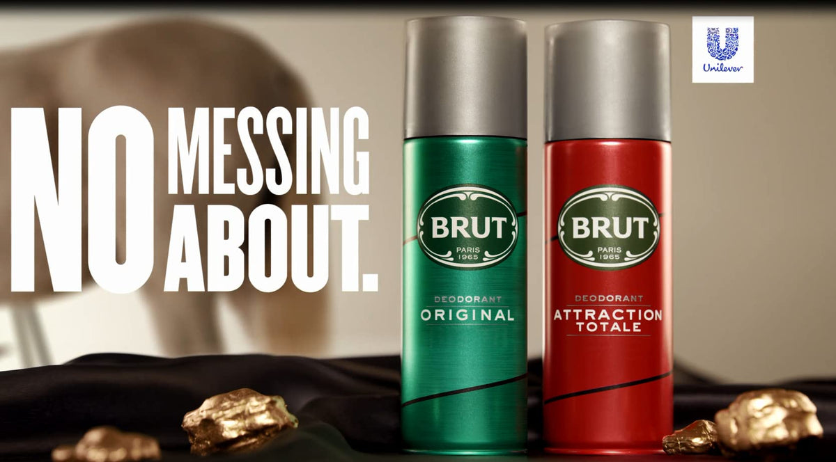 Brut Eau de Toilette 100 ml dans un décor élégant