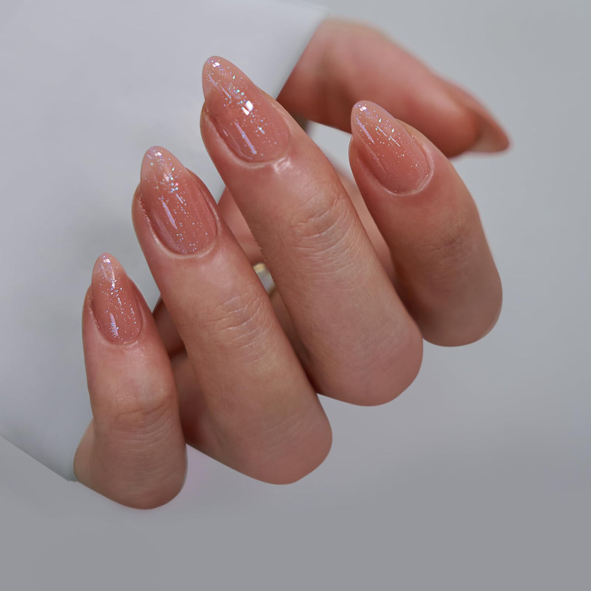 BTArtbox faux ongles Citrine Glow montrant les différentes tailles disponibles