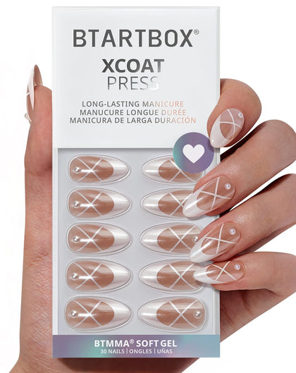 BTArtbox Faux Ongles Press On 30Ct vue de face