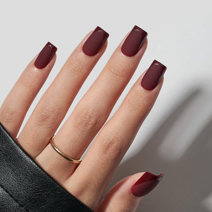 BTArtbox Faux Ongles Press-On Cozy Cocoa, 32 pièces, avant