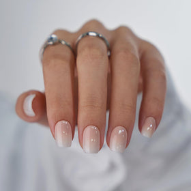 BTArtbox faux ongles press-on crème vanille, vue de face