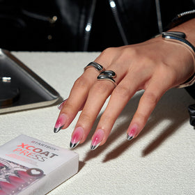 BTArtbox Faux Ongles Press-On Lolita Razor, démonstration de l'application