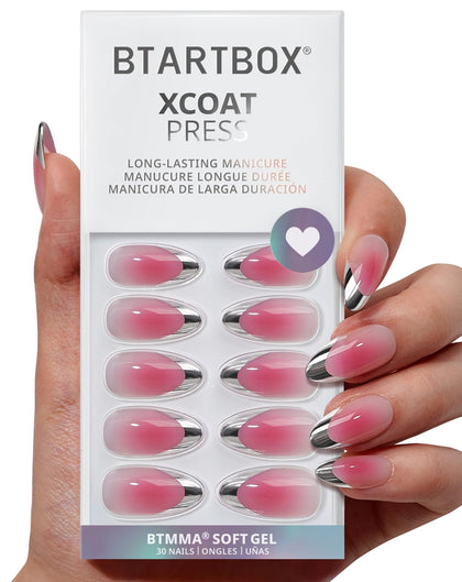BTArtbox Faux Ongles Press-On Lolita Razor, vue de face avec emballage