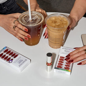 BTArtbox Faux Ongles Press-On, vue des différents tailles incluses