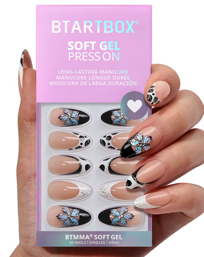 BTArtbox Faux Ongles Pressés Bessie & Bestie vue de face