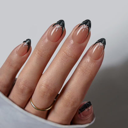 BTArtbox Faux Ongles Pressés Midnight Spark 32Ct emballage avant
