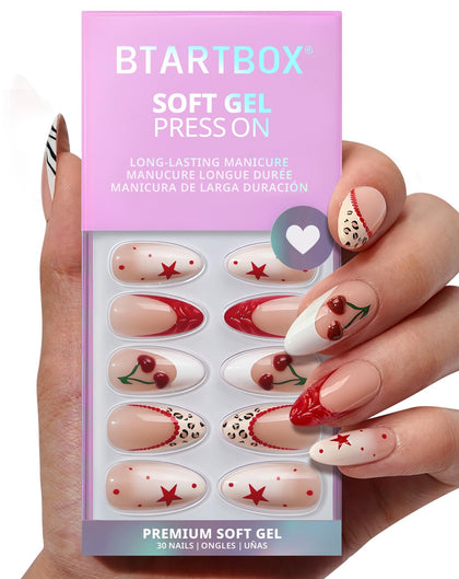 BTArtbox Faux Ongles Pressés Pinky Swear 30Ct avant
